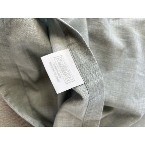 Restoration Hardware Italian Baroque Medallion Pillowcase Sham King Sage Green - Picture 3 of 5